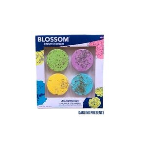 BLOSSOM BEAUTY IN BLOOM AROMATHERAPY SHOWER STEAMERS 4 PACK UNISEX
